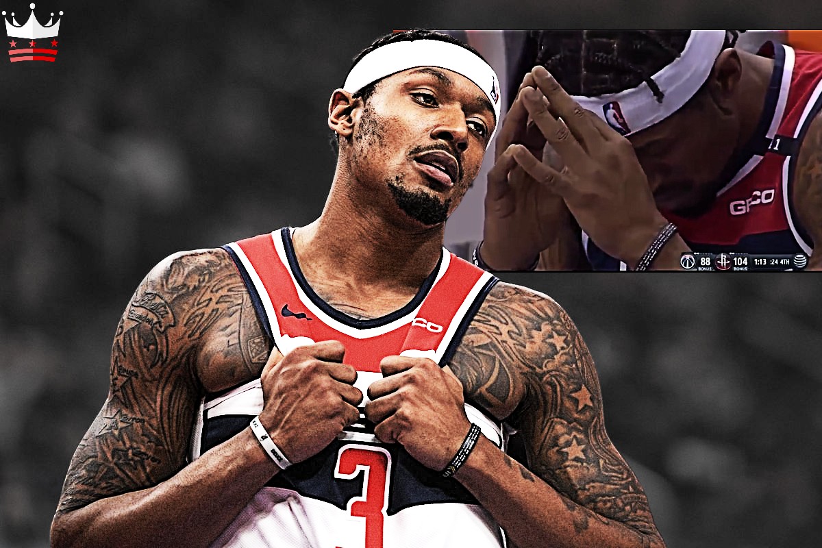 Bradley Beal's frustrating reaction goes viral after another Wizards