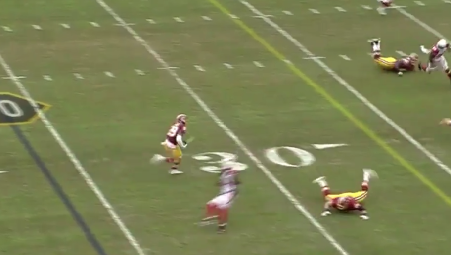 Watch: Redskins Execute Screen to Perfection for 36-Yard Touchdown