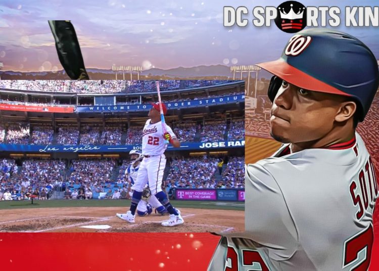 Juan Soto Finishes Off Hr Derby Round With Emphatic Bat Flip - Dc 