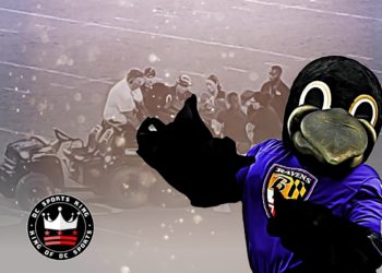 Ravens mascot Poe injured, carted off during halftime youth football game