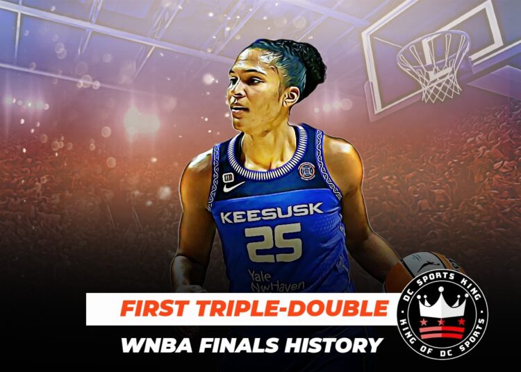 Alyssa Thomas records first triple-double in WNBA Finals history - DC ...