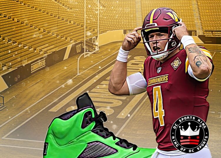 Taylor Heinicke Gifts Offensive Linemen Jordan Sneakers – OutKick