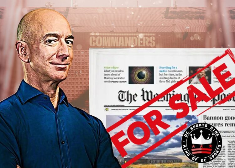 Jeff Bezos Not Selling Washington Post To Buy Commanders