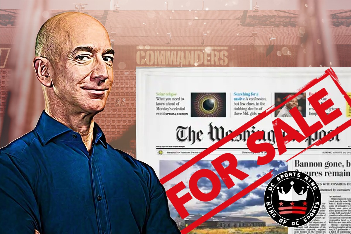 Jeff Bezos likely to sell Washington Post to buy Washington Commanders:  Report