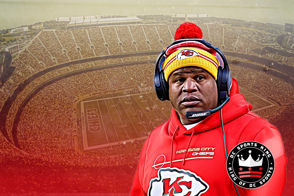 KC Chiefs' Eric Bieniemy interviews with Indianapolis Colts