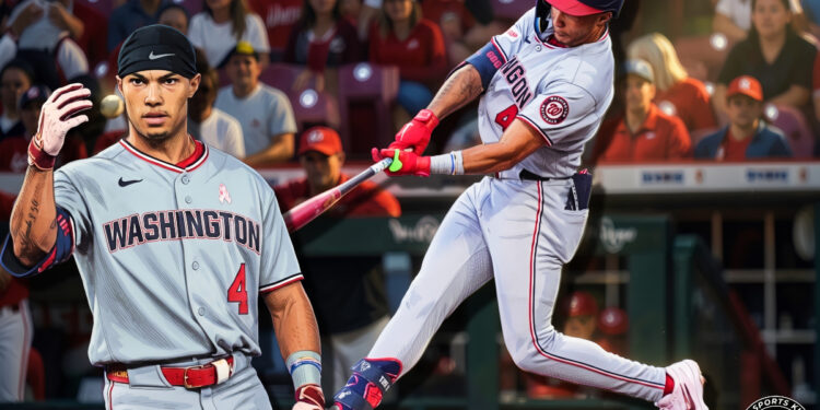 Nats young OF Daylen Lile picked a great time for career night