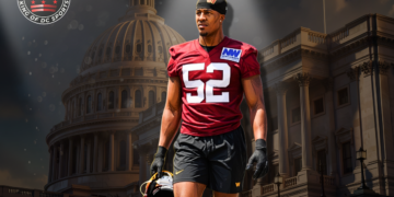 Discover why Commanders' No. 7 pick Sonny Styles is dominating OTAs. Explore his 9.99 RAS, Dan Quinn’s high praise, and his elite pairing with Leo Chenal.