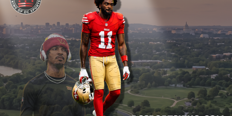 Brandon Aiyuk Dream Reunion with Jayden Daniels in DC May Be Quickly Fading