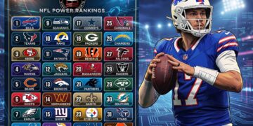 2026 NFL Power Rankings Week 2: Bills Seize No. 1 as Historic Bears Surge into Top 5