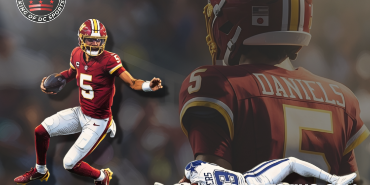Jayden Daniels’ Brilliance vs. Cowboys Overshadowed by Devastating Injury