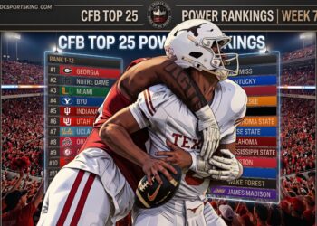 Georgia Win, Texas Shocking Loss Shakes Up This Week’s CFB Top 25 Power Rankings