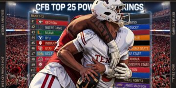 Georgia Win, Texas Shocking Loss Shakes Up This Week’s CFB Top 25 Power Rankings