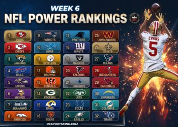 NFL Power Rankings Ahead of Week 6: From 49ers to Titans, Full 1–32 Rankings, Week 5 Scores, and Analysis